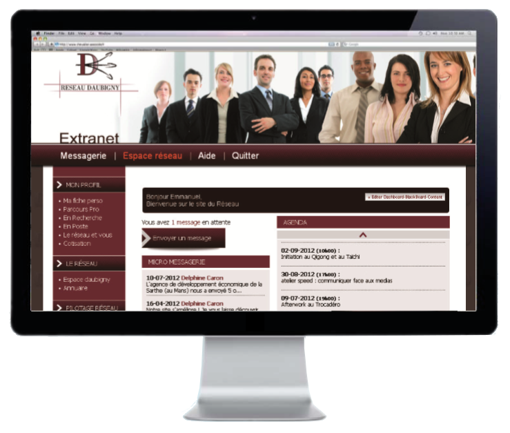 Réseau social d'entreprise ou associatif